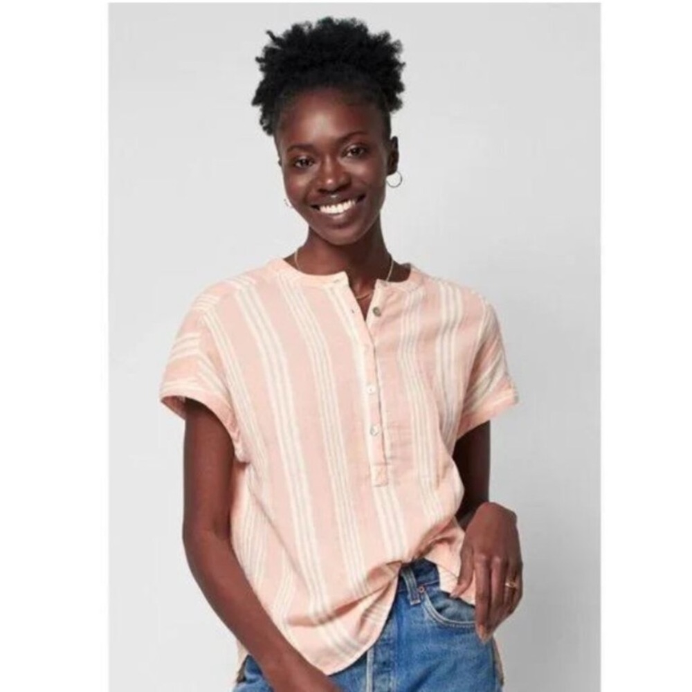 Faherty dream cotton gauze desmond shirt size xs